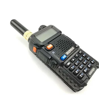 5pcs Walkie Talkie SRH805S SMA-F 5cm Scurt Obține VHF/UHF Antena pentru Baofeng UV-5R BF-888s UV-82 GT-3 Kenwood Quansheng