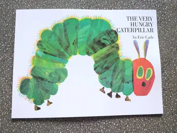 OMIDA FOARTE FOAME Eric Carle de Învățământ limba engleză Carte cu poze pentru copii Pentru Copii Și Copii Mici