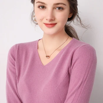 De Vânzare la cald Moale Femei Pulover Lână Pulovere Tricotate Femei 2019 Iarna Noua Moda Jumperi 5Color Haine