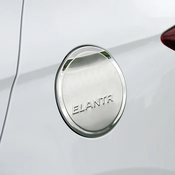 O Mica Schimbare ABS Masina Rezervorului de Combustibil Capac de Protecție Capac Rezervor Decorare Autocolant pentru Hyundai Elantr 2017 2018 Accesorii Auto