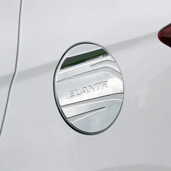 O Mica Schimbare ABS Masina Rezervorului de Combustibil Capac de Protecție Capac Rezervor Decorare Autocolant pentru Hyundai Elantr 2017 2018 Accesorii Auto