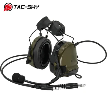 TAC-NORI COMTAC tactice suport cască comtac iii dual comunicare silicon earmuff casca suport militare tactice cască