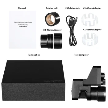 Dispozitiv de viziune de noapte cu/Wifi 200M Gama NV Riflescope IR Noapte viziune Vedere Pentru vânătoare Traseu Optic Camera vedere
