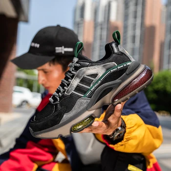 Nou Stil Plasă De Oameni Care Rulează Pantofi Respirabil Platforma Adidasi Sport Pantofi De Jogging În Aer Liber Pantofi Zapatillas De Deporte