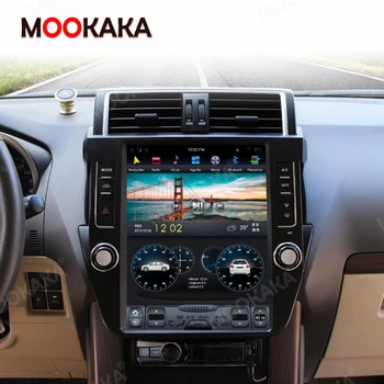 4+128G Android 9.0 Radio Auto Navigație GPS Pentru Toyota Land Cruiser Prado 150-2017 Tesla Ecran Multimedia Player Unitatea de Cap