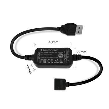 ZigBee3.0 RGB+CCT TV Benzi Controller Pro Kit Mini Smart 5V USB RGBCCT Lucra cu Echo Plus SmartThings Tuya App/Voce/de la Distanță