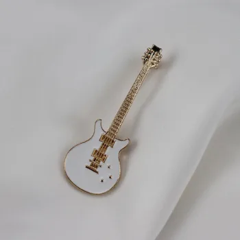 2020 cadou de Crăciun European și American retro stil Email Chitara instrument vioară delicata brosa