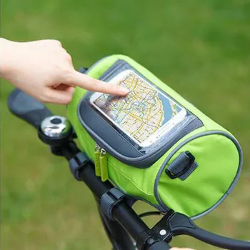Calitate în aer liber, Biciclete Sac Ghidon Bicicleta de Munte Apăsați Ecranul Telefonului Mobil Sac pe Cap în aer liber 5L Multifunctional Portabil de Apă
