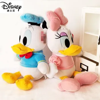 Disney 40cm Drăguț de Pluș Umplute Donald Duck Daisy Păpuși de Nunta de Crăciun Cadou de Ziua de nastere pentru Copii Fete Copii