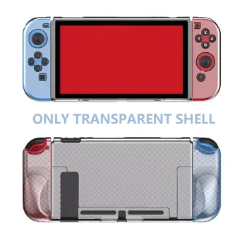 Pentru Nintendo Comutator TPU Gazdă Protecție Coajă Moale Capac Transparent Caz Clar pentru a Comuta Proteja Cazuri