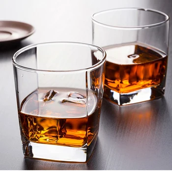 6pcs/lot 170 ml Whisky Clasic Ochelari Fund Gros Pahar de Whisky Clar Pahar pentru Bere Ceai Băut Vin Bar Club Sticlărie