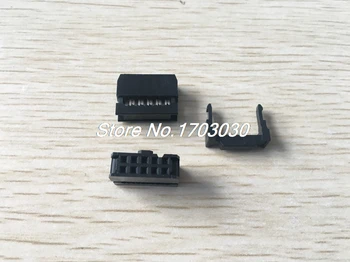 200 buc Mini 2 randuri 10pin IDC Cablu Antet Conector 2.54 mm 3 piese