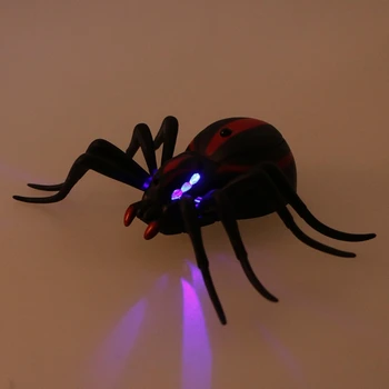 Control de la distanță Fals Realist RC Spider Glumă Insecte Înfricoșătoare Truc Jucărie 77HD