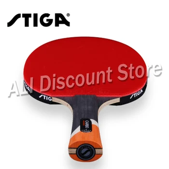 STIGA profesionale de Carbon 6 STELE racheta de tenis de masă pentru ofensiva rachete sport racheta de Ping-Pong Raquete cosuri din