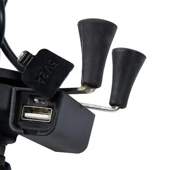 Bicicleta Grip Motocicleta Mașină de Montare Suport de telefon Mobil Incarcator USB Pentru Telefon Mobil