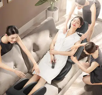 Vertebră cervicală masaj gât umăr talie spate tot corpul instrument multifuncțional frământare perna pentru sprijinindu-se pe scaun