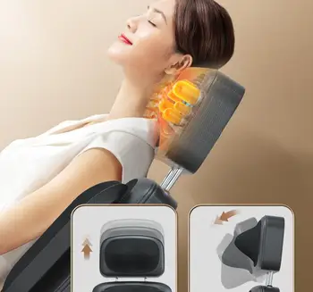 Vertebră cervicală masaj gât umăr talie spate tot corpul instrument multifuncțional frământare perna pentru sprijinindu-se pe scaun
