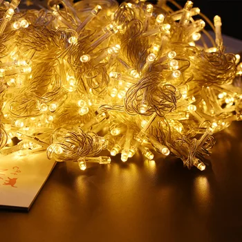 6*3M 600 Led-uri cortina Șir Ghirlanda de Crăciun Zână Lumina pentru Casa de Vacanță în aer liber Decorative Nunta xmas Striptease Party