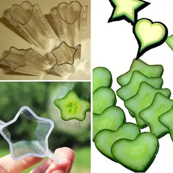 Forma De Stea Inima În Formă De Castravete Modelarea Mucegai Gradina De Legume Să Crească Formarea De Mucegai Transparent În Formă De Stea De Fructe În Creștere Matrite