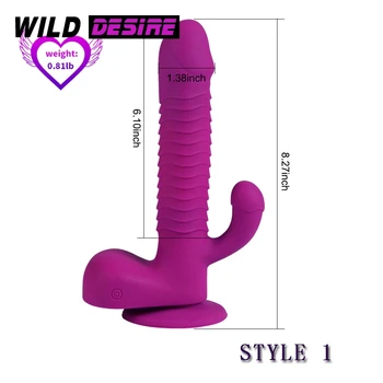 2020 Consumabile pentru Adulți de Sex jucărie Mare Dildo Vibrator XXL Telescopic Leagăn Pentru Femei de sex Feminin Penis Artificial Vibratoare Bunuri Adulti 18