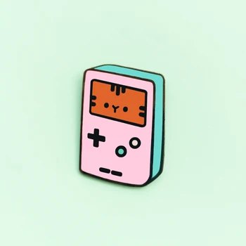 Kawaii Cusaturi De Culoare Classic Handheld Consola De Joc Greu De Email Pin Joc Video Fan De Colectare Insigna De Moda Unice De Bijuterii Cadou