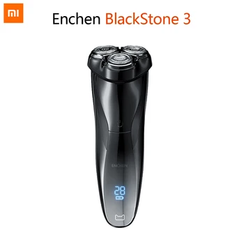 Xiaomi Enchen BlackStone3 IPX7 3D aparat de Ras Electric Tip C Reîncărcabilă Lavabil aparat de Ras 3 Lame BlackStone Gen 3 Portabile de Tuns