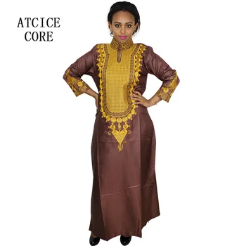 African rochii pentru femei Nu bazin riche material moale de design de broderie rochie fără eșarfă LA067