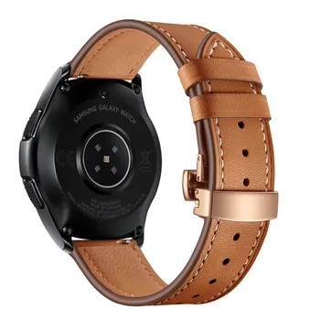 20MM Inlocuit Banda pentru Garmin Vivoactive 3/Vivomove HR Bratara Curea din Piele pentru Samsung Galaxy Watch 3 41mm/42mm/Active 2 1