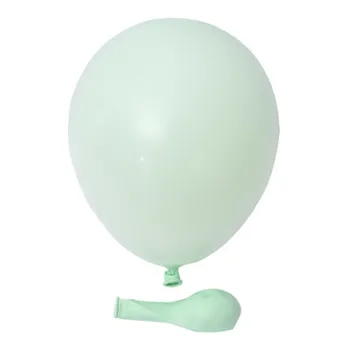 Ziua de nastere Decoratiuni Petrecere Ghirlanda Baloane 124 Macaron baloane Latex Albastru Mintcream Confetti Balon Balon Ghirlanda Benzi Arc