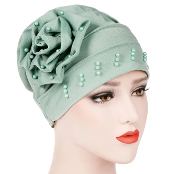 Femei Nou Stil Ciufulit Floare Mare Eșarfă Capac Musulman Cap Înfășurați Chimioterapie Turban Doamnelor Bandane Accesorii De Par