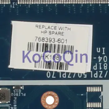 KoCoQin laptop Placa de baza Pentru HP Porbook 450 G2 i5-4210U Placa de baza 768393-601 LA-B181P SR1EF 216-0858030 DDR3