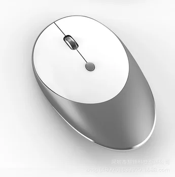 Noi Trei-modul de Mouse-ul fără Fir Bluetooth 5.0+ 3.0+2.4 G Mouse-ul Mut Reîncărcabilă Mouse-ul Ultra-Subtire Roz din Aluminiu Mouse-ul fără Fir