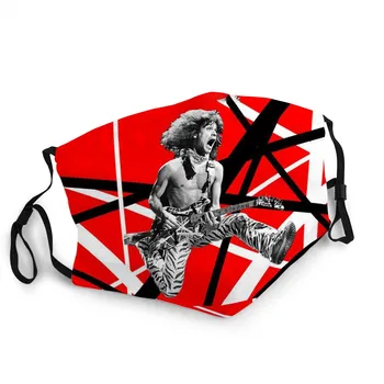 Van Halen 5150 Masca de fata Non Unică folosință Filtru Lavabil Respirator Pânză Mască Pentru Adulți/copii Van Halen Chitara Autocolant Maske