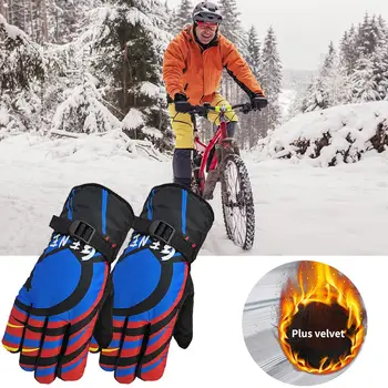 Iarna Cald Mănuși Impermeabile Touch Ecran Manusi Pentru Vreme Rece În Aer Liber, Schi, Ciclism Joacă Mâinile Calde