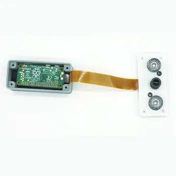 Raspberry Pi Zero W Kit de Imprimare 3D Caz + 5MP 70° Noapte aparat de Fotografiat Versiunea de 32 gb + Card SD + radiator + Adaptor de Alimentare
