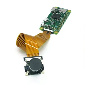 Raspberry Pi Zero W Kit de Imprimare 3D Caz + 5MP 70° Noapte aparat de Fotografiat Versiunea de 32 gb + Card SD + radiator + Adaptor de Alimentare
