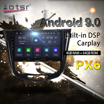 360 Camera Android 10 Radio Auto Multimedia Player Video Navi GPS Pentru Nissan X-Trail xtrail X Trail T32 3 Qashqai 2 J11 unitatea de cap