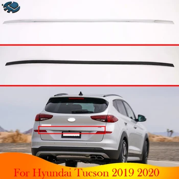 Pentru Hyundai Tucson 2019 2020 ABS Cromat hayon Usa Capac Ornamental din Spate Portbagaj Turnare Bezel Styling Autocolant Garnitura