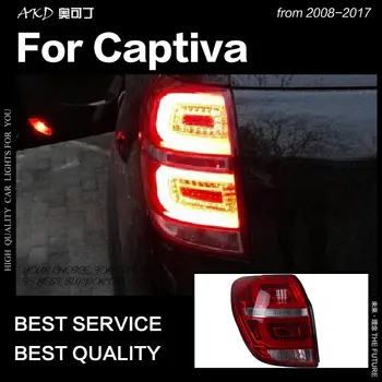 AKD Styling Auto pentru Chevrolet Captiva stopuri 2008-2019 Noi Kaptiva spate cu LED-uri Lampa de DRL Semnal Frână Inversă Accesorii auto