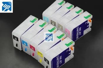 9pcs Cartușele de Cerneală Reîncărcabile cu Chip de permanentă Fo Epson surecolor p800 SC-P800 printer T8501