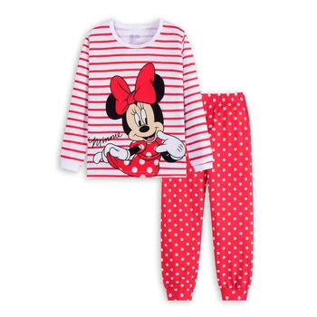 Toamna Îmbrăcăminte pentru Copii Seturi de Pijamale Haine Copii Mickey Colectare Pijama Set pentru Copii Fete Pijamas Pijamale Minnie