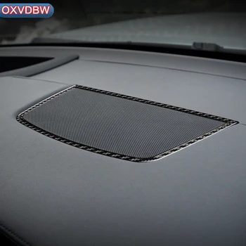 Tapiterie interior Auto styling Autocolante pentru BMW E70 X5 X6 E71 accesorii din Fibra de Carbon de Bord difuzor panou decorativ decor