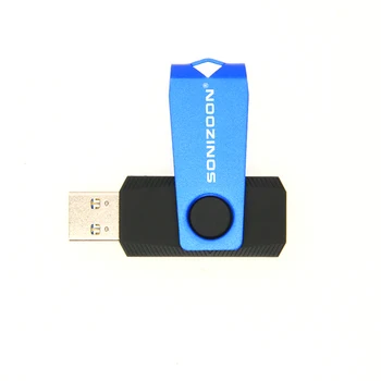 SONIZOON unitate flash USB 3.0 pen drive 16GB 32GB 64GB 128GB stabile de mare viteză Albastru personalizat U disc transport Gratuit
