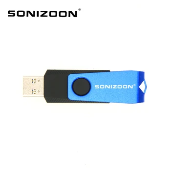 SONIZOON unitate flash USB 3.0 pen drive 16GB 32GB 64GB 128GB stabile de mare viteză Albastru personalizat U disc transport Gratuit