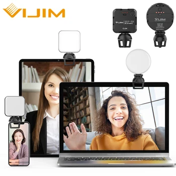 VIJIM CL-01 CL04 Laptop Selfie Video cu LED-uri de Lumină Conferință de Birou Lumina Zoom Iluminat Live Youtube Lumină pentru Macbook Tableta