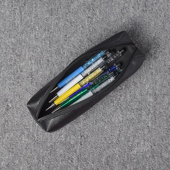 Piele PU de Mare Capacitate Sac de Creion Pencilcase Rechizite Papetarie Cadouri Astuccio Scuola