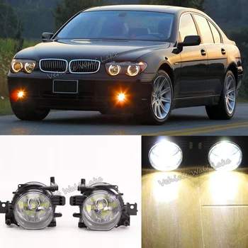 Lampa de Ceață LED Pentru BMW Seria 7 E65 E66 730 740 745d 735 745 760 2001 2002 2003 2004 2005 Lumini de Ceață Față Lampă de Ceață cu led-uri Becuri