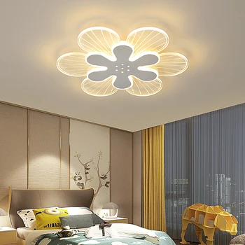 LED-uri moderne Candelabru Pentru Camera de zi Dormitor Copii lampa studiu de bucatarie Multi-stil Acasa Iluminat Acrilice Candelabru Tavan