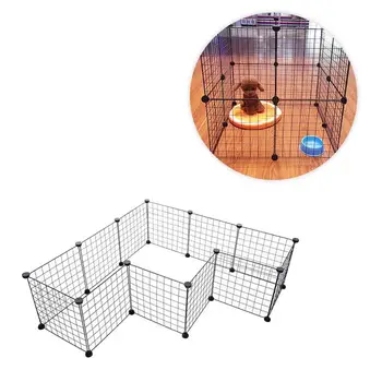 35x35 8 Bucati Case pentru Animale de companie Câine Ladă de Fier Metalic Rabatabil Câine Lăzi Cușcă pentru Câine, Pisică, Iepure