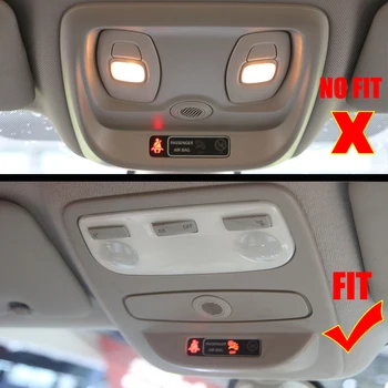 Pentru Renault Clio IV Clio 4 2013 ABS Cromat Citește Față de Lumină Abajur Capacul Panoului de Tapiterie Auto Accesorii Coafura